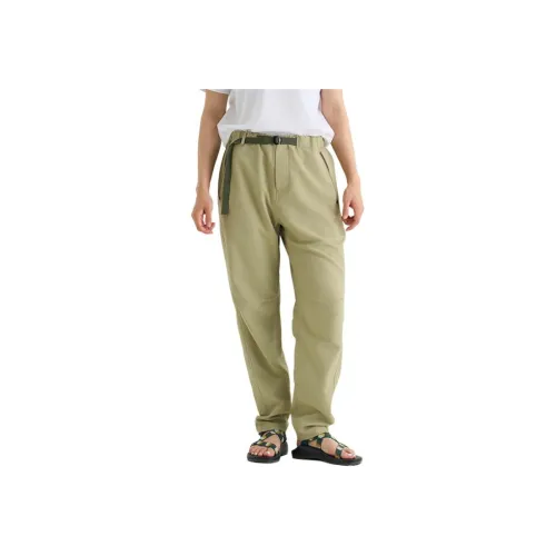 ANGAORUO Khaki Унисекс Повседневные брюки