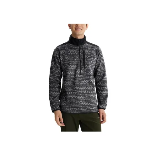 Коллаборация Columbia City Outdoor Collection Черные Мужские Свитшоты