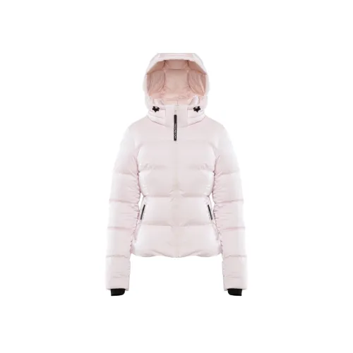 Aritzia The SuperSnug PufftM Жидкость SHINE Пуховик Женские Mochi Розовый Glutinous Бежево-розовый