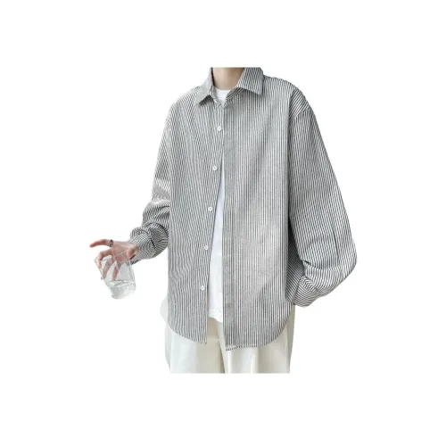 AOPAISHARK Длинный рукав рубашка унисекс