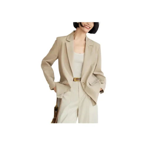 XWI Бизнес-костюм женский цвет бежевый верблюжий