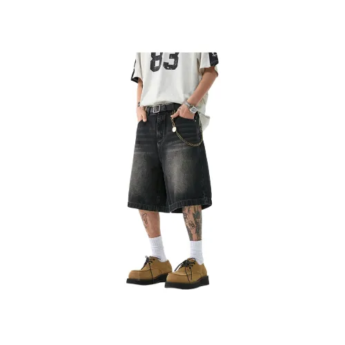 NARTALIY Джинсовые шорты Унисекс Черный