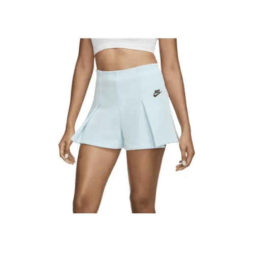 nike Sportswear Tech Fleece Повседневные шорты Женские Glacier Blue Black