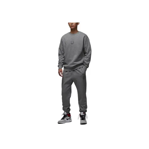 Jordan Flight Fleece Carbon Gray Мужские Свитшоты
