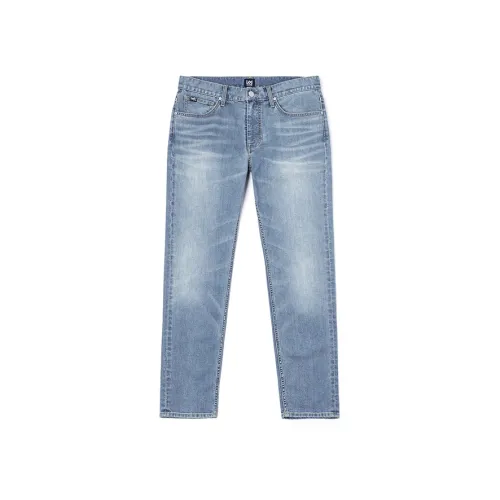 Lee совместный бренд SS25 Джинсы Мужские Светло-Синий