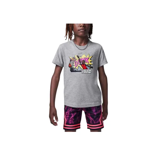 Jordan Air T-рубашка конопля углеродный пепельный для детей 3-7 лет