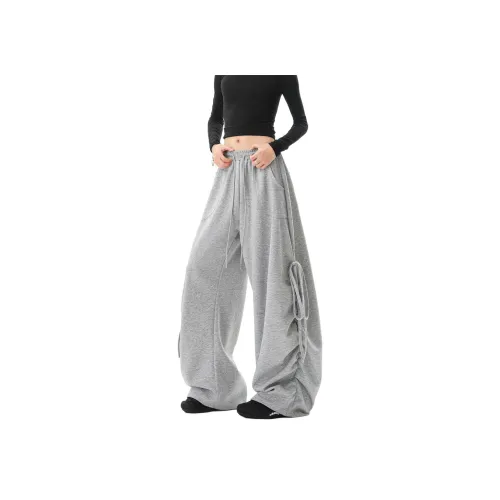 SINKACME Gray Unisex Casual Pants SINKACME Серый Унисекс Повседневные Брюки