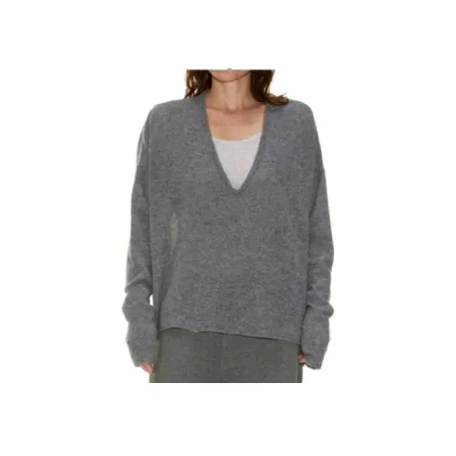 Fax Copy Express Кашемировый свитер женский серый