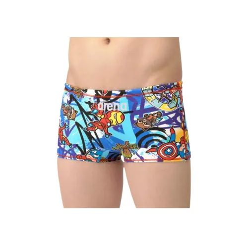 Arena Детский купальник синий для детей 3-7 лет