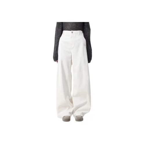 Brunello Cucinelli Белые Женские Джинсы