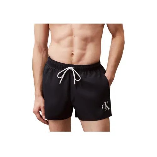 Calvin Klein Темно-сапфировые мужские плавательные шорты