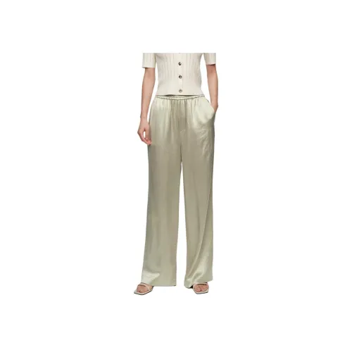 H'S SS24 Повседневные брюки Женские Arugula Зеленый