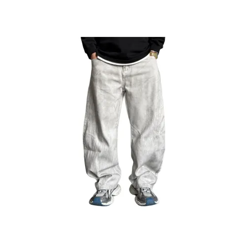 ZHANDASHUAI Прямой крой Широкие брюки Шаровары Унисекс