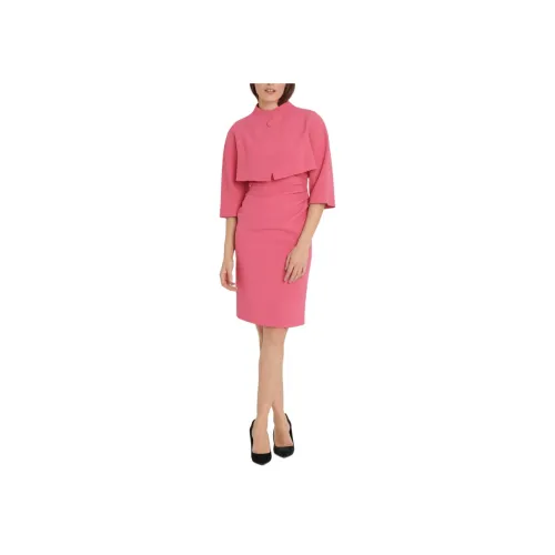 Paule Ka Розовые Женские Офисные Костюмы