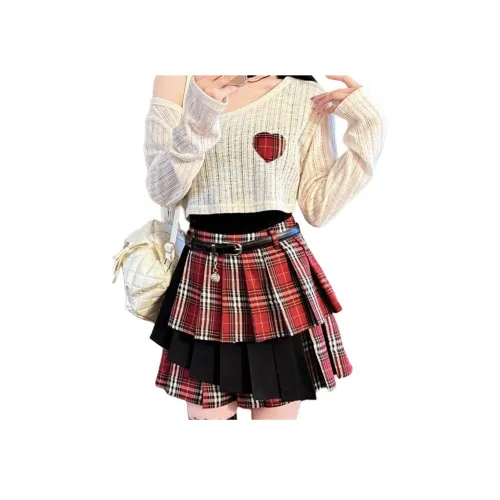 SKYA Белый Женские Комплекты с Юбкой