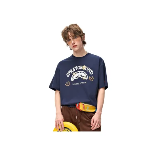 SPRAYGROUND Круглый вырез Короткий рукав T-рубашки Унисекс