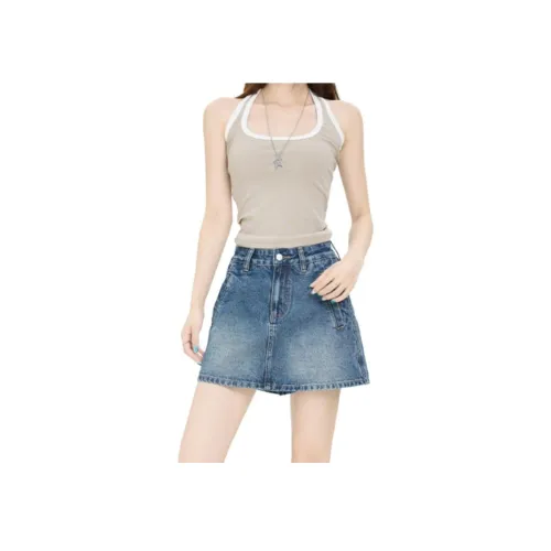 Concubine Zhu Джинсовые короткие юбки Женские