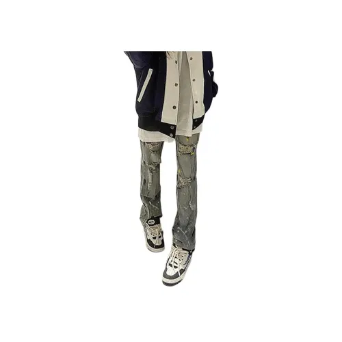 NHZN Синие Женские Джинсы