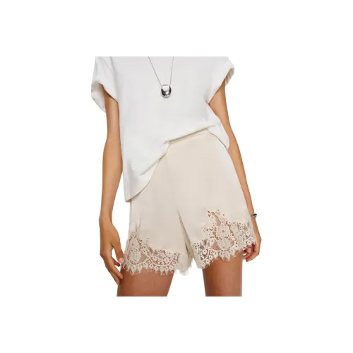 REFORMATION Fern Satin Short Casual Shorts Women's