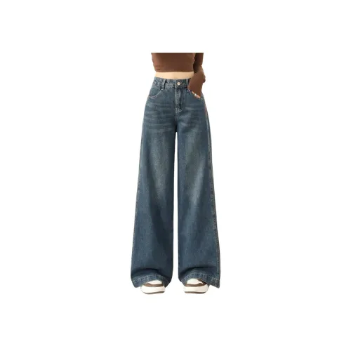 JEANSWEST Синие Женские Джинсы