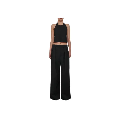 WARDROBE.NYC Черные Женские Повседневные Брюки