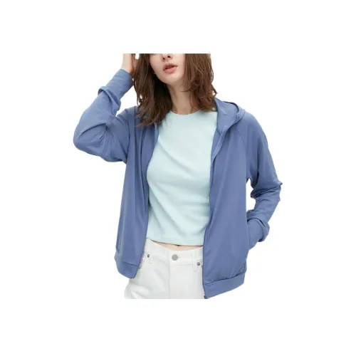UNIQLO Королевский синий Женская одежда с защитой от UV