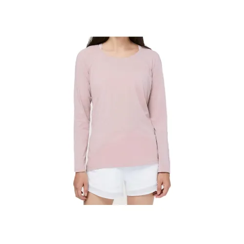 lululemon T-Shirt Женская Дымчатый Розовый
