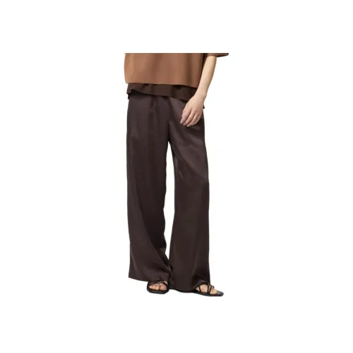 UNIQLO Темно-умбровые женские повседневные брюки