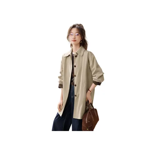 Mo Han Yi Mei Тренчкот Женские