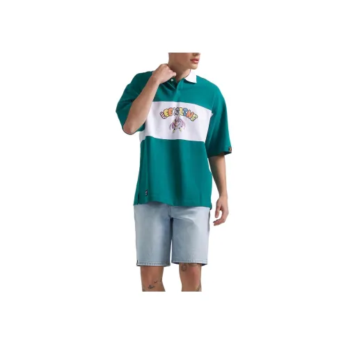 Lee Xline X DRAGON BALL Z Co Branded SERIES Бирюзовый Унисекс Поло