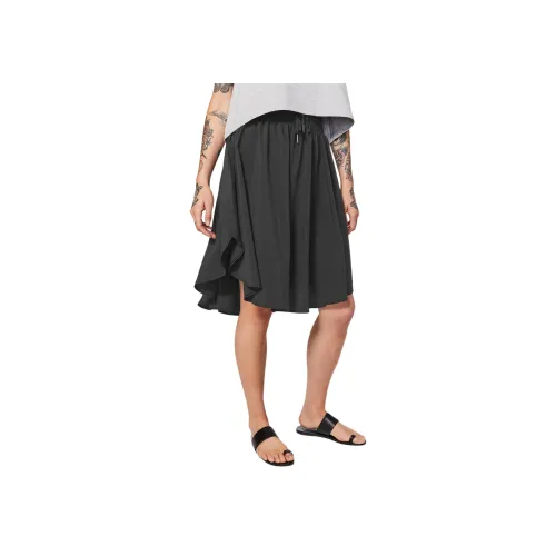 lululemon The Everyday Повседневные короткие юбки Женские Черный