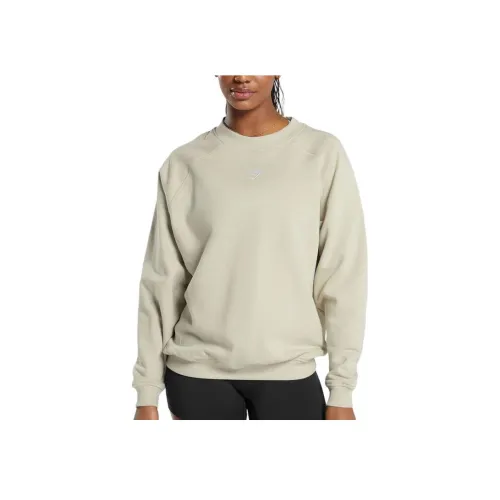 GYMSHARK Тренировки OVERSIZED Флис Толстовка Женские Хрустально-серый