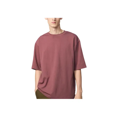 UNIQLO Красный Унисекс Футболка