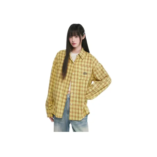 KING PRINCE Желтая Унисекс Рубашка