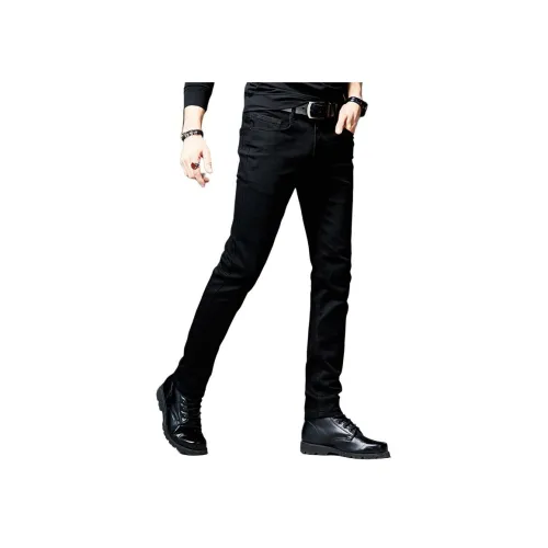 PIERRE CARDIN Мужские черные джинсы