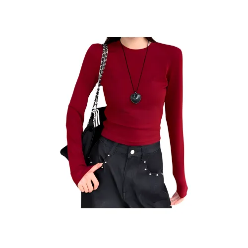 AWAO T-рубашка Женская Анкора Красная