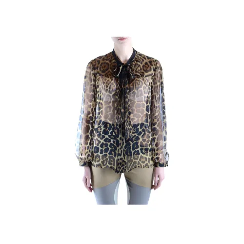 SAINT LAURENT Рубашка Женская Многоцветная