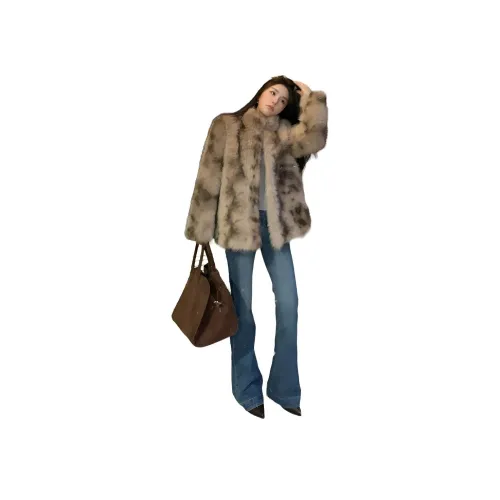 Si Bei'er Изображение Цвет Женские Меховые изделия