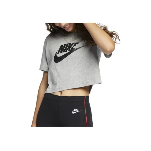 nike Sportswear Essentials series T-Shirt Женская Темно-Серый