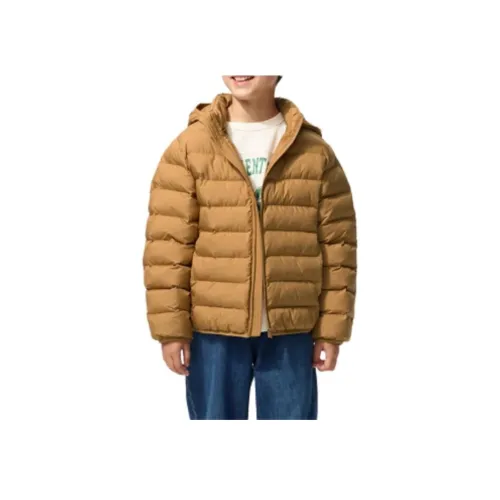 UNIQLO CAMEL Kids Утеплённые куртки