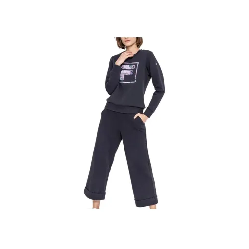 FILA Белый Легенда Синий Женский Свитшот