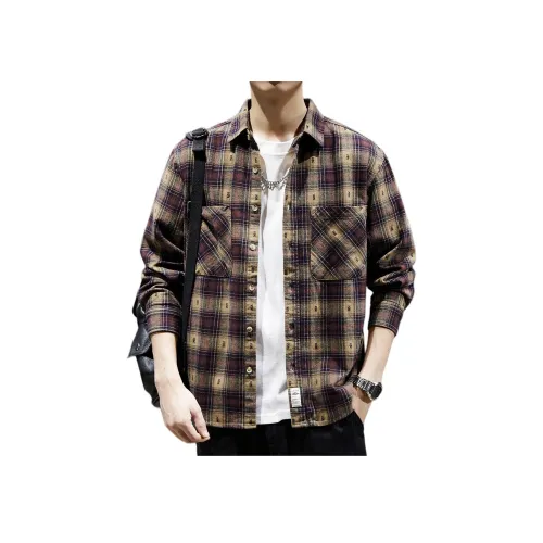 PRPK Весна And Осенний Рубашка Унисекс