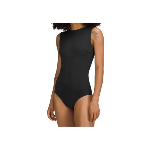 lululemon Waterside Ван-Пис Купальник Женские Черный BLK