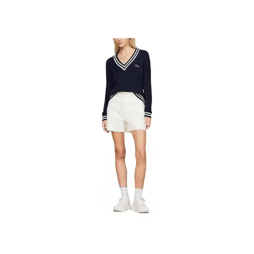 Tommy Hilfiger Белые Женские Повседневные Шорты