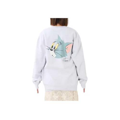 FREAK'S STORE x Том и Джерри Свитшот Унисекс Light Серый