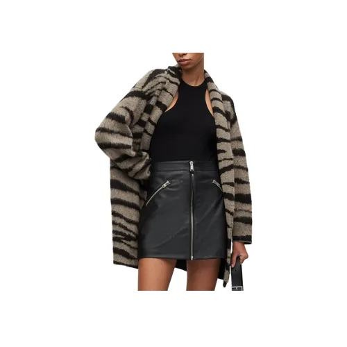 ALLSAINTS Каштаново-коричневый Женская трикотажная одежда