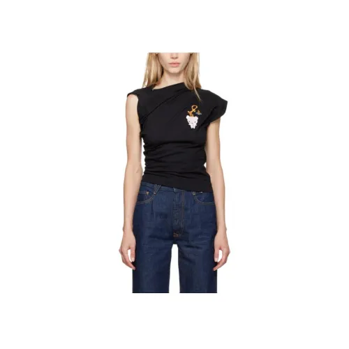 Vivienne Westwood Черные Женские Т-рубашки