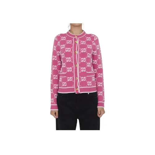 GUCCI Розовые Женские Свитеры