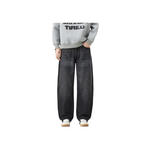 HIPHOPPUNKS Мужские черные джинсы