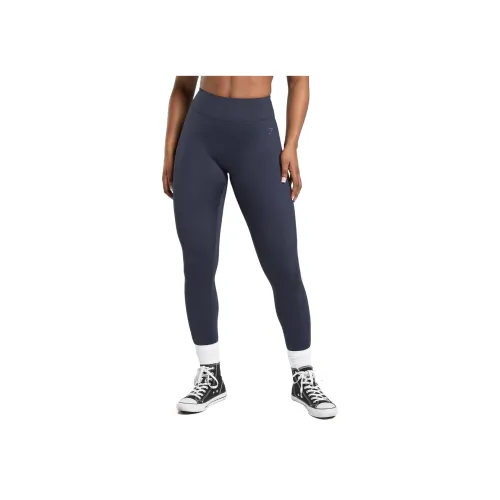 GYMSHARK Темно-синие Женские Спортивные Брюки
